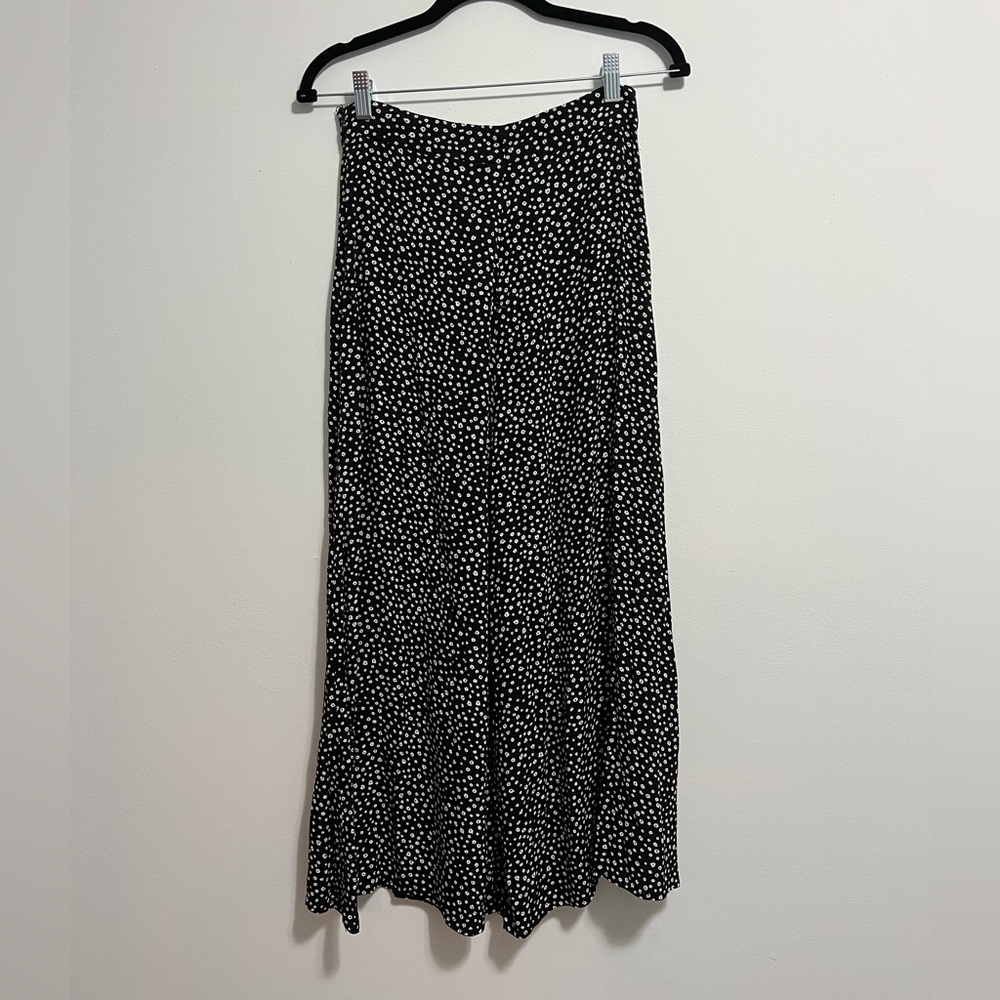 Mango Floral Print Skirt